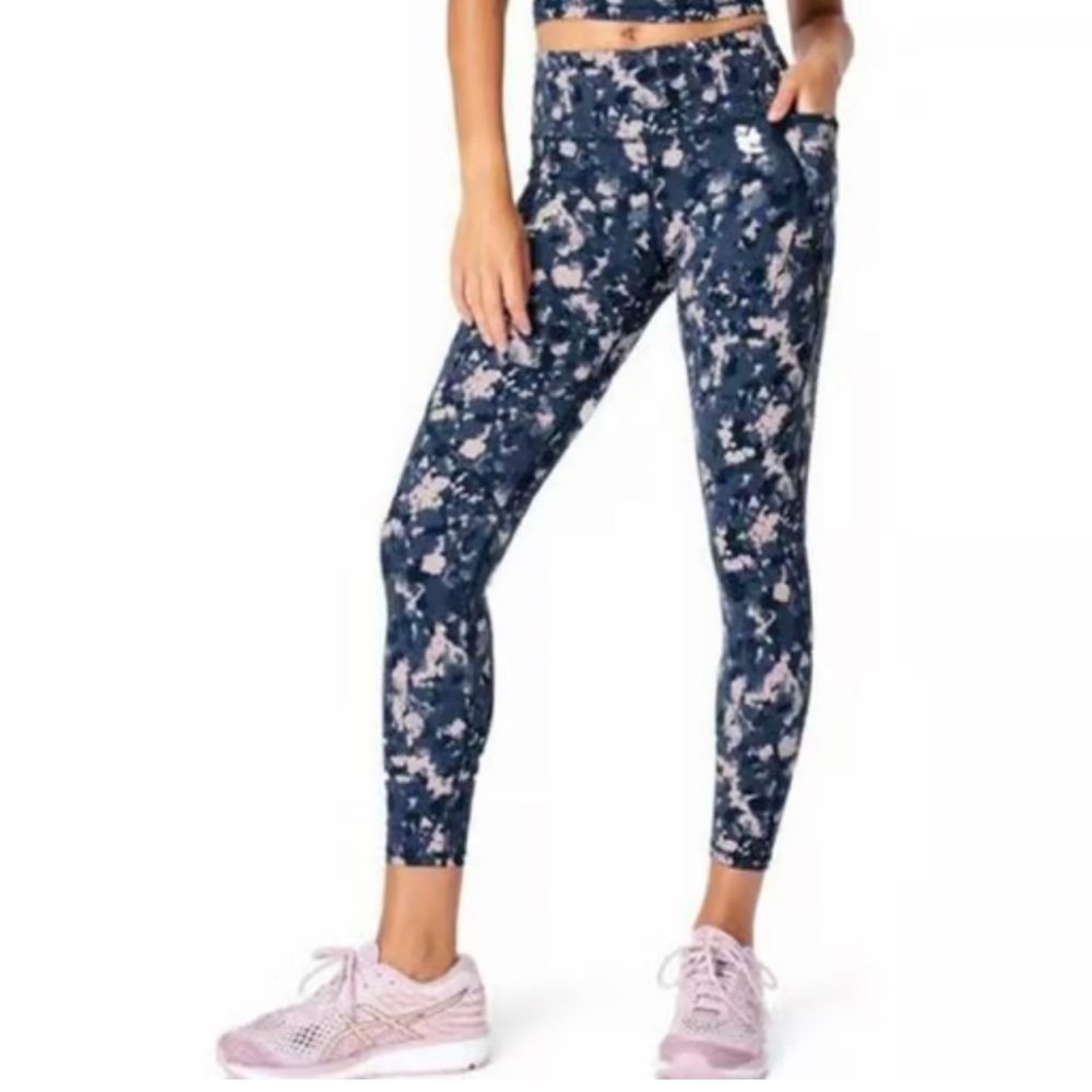Sweaty Betty THE POWER 7/8 Length Leggings Size Small